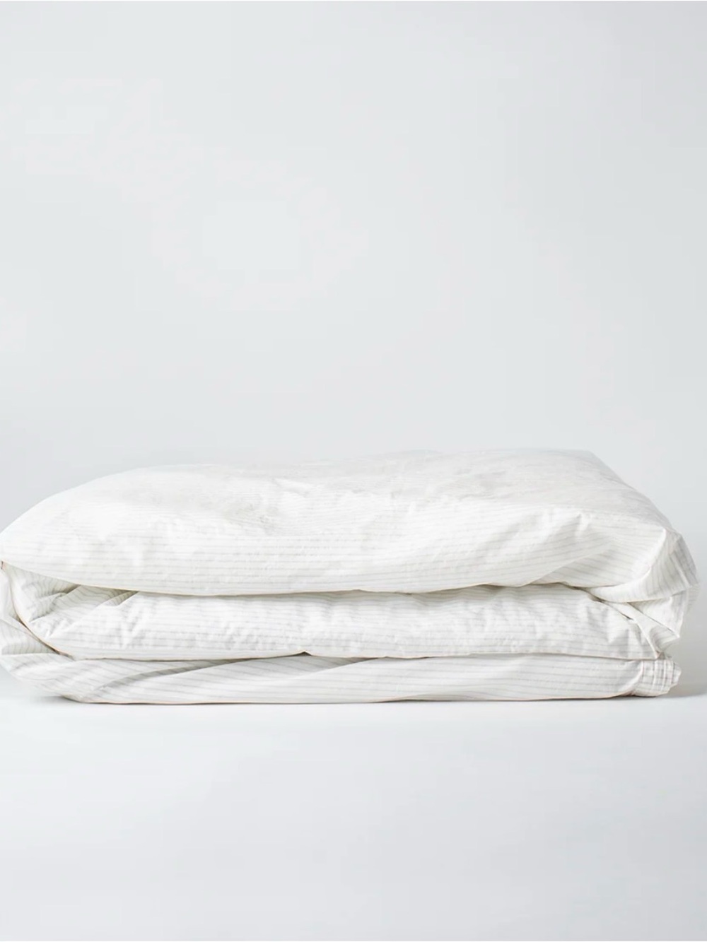 Tuck The Crisp Duvet Cover - Pinstripe Duvet Cover King Size